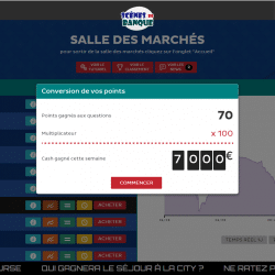 Serious Game Scenes de banque