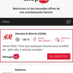 Développement application mobile Bordeaux - Shop me